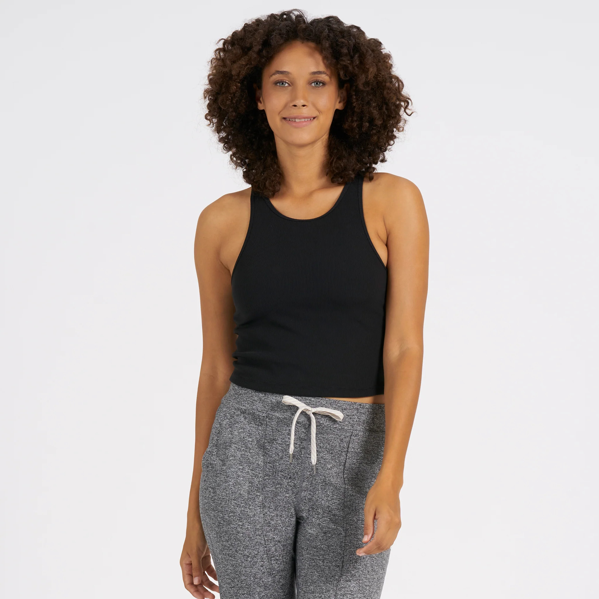 Vuori Plyo Tank Top | Black | Large | Vuori Clothing