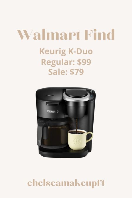 My coffee pot is on sale at Walmart! I love this coffee pot. I love that I can make a cup for myself or make a whole pot to entertain guests. It fits on my coffee bar perfectly! #LTKFind #Walmart 

#LTKsalealert