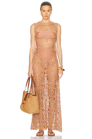 Sleeveless Swing Maxi Dress | FWRD 