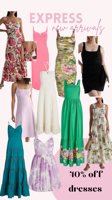 A dress for every occasion from Express and they’re all 40% off. Wedding guest dress | vacation outfit | bridal shower | summer dress 

#LTKwedding #LTKsalealert #LTKSeasonal