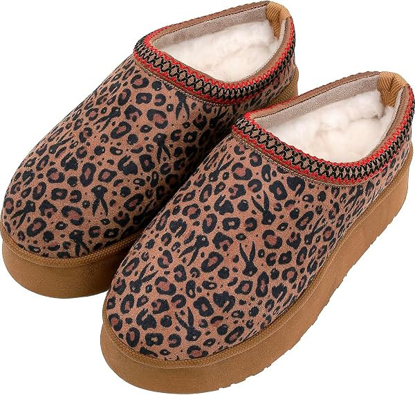 DOGO Mia Women\u2019s Platform Slippers with Faux Fur Lining \u2013 Lightweight Warm Plush Indoor... | Amazon (US)