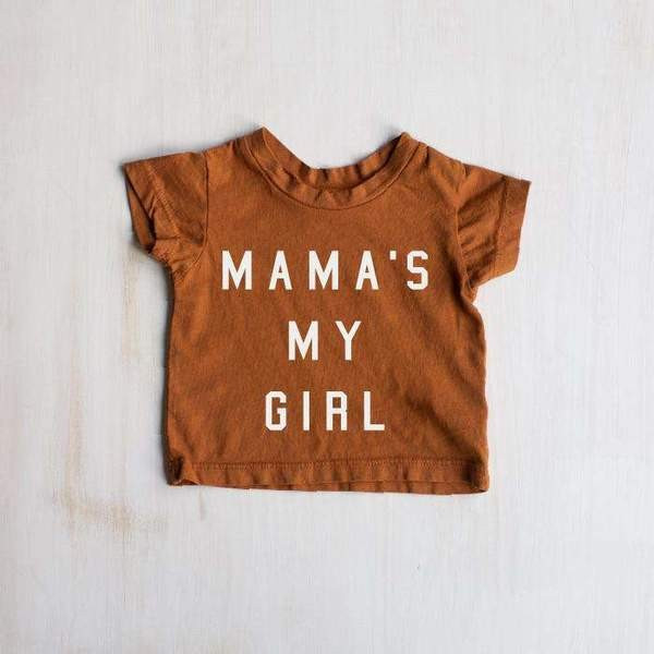Kids Foootball "Mama’s My Girl®” Tee | Ford and Wyatt