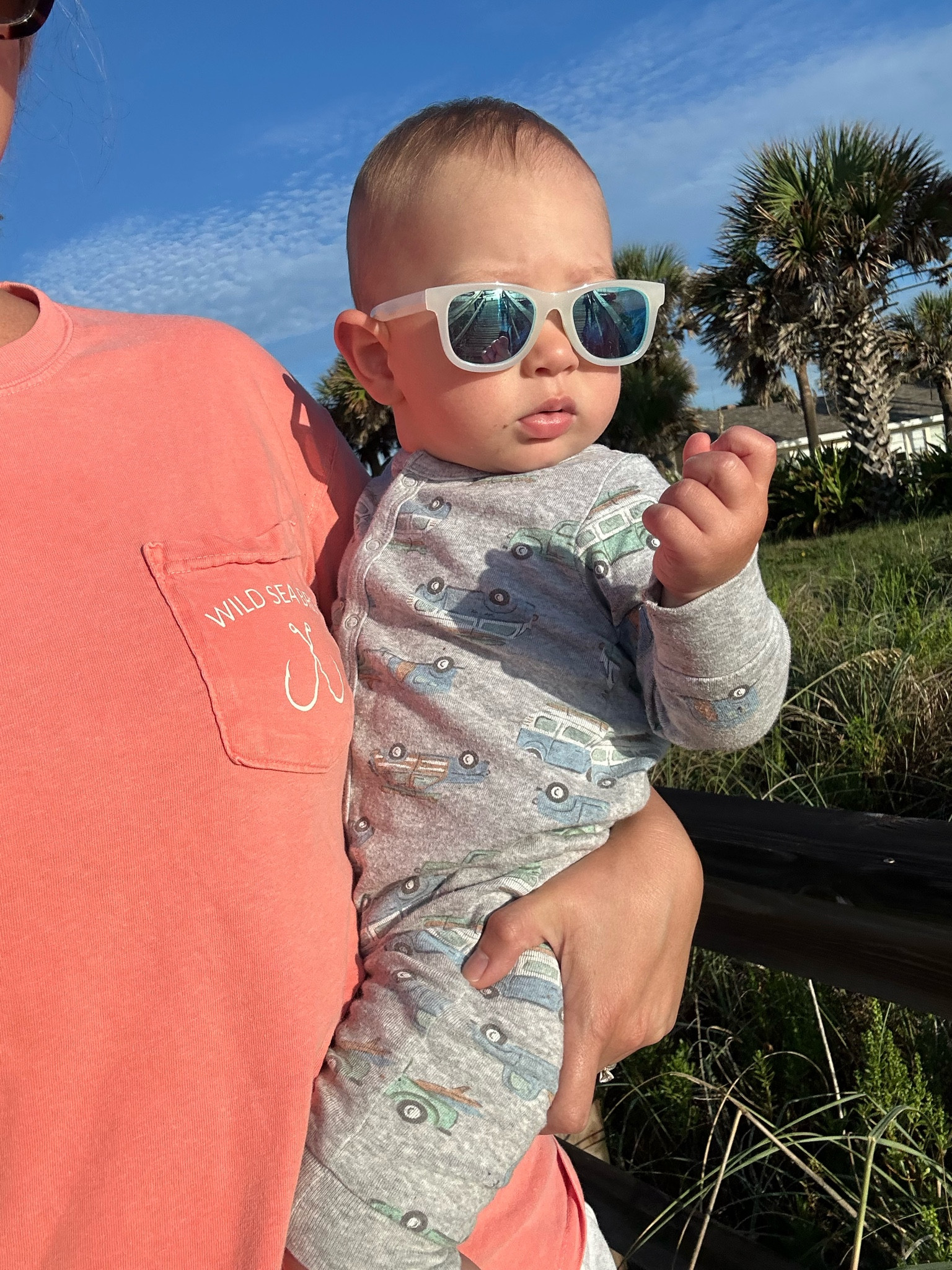 Excuse our banana pancake on the face but loving these baby sunglasses for Koa! Flexible frames, strap and cloth case!

Baby essentials, summer baby, beach trip, vacation

#LTKFindsUnder50 #LTKBaby #LTKKids