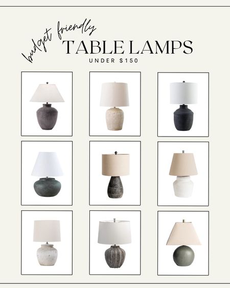 Budget friendly table lamps I’m loving



#LTKhome #LTKunder100 #LTKFind