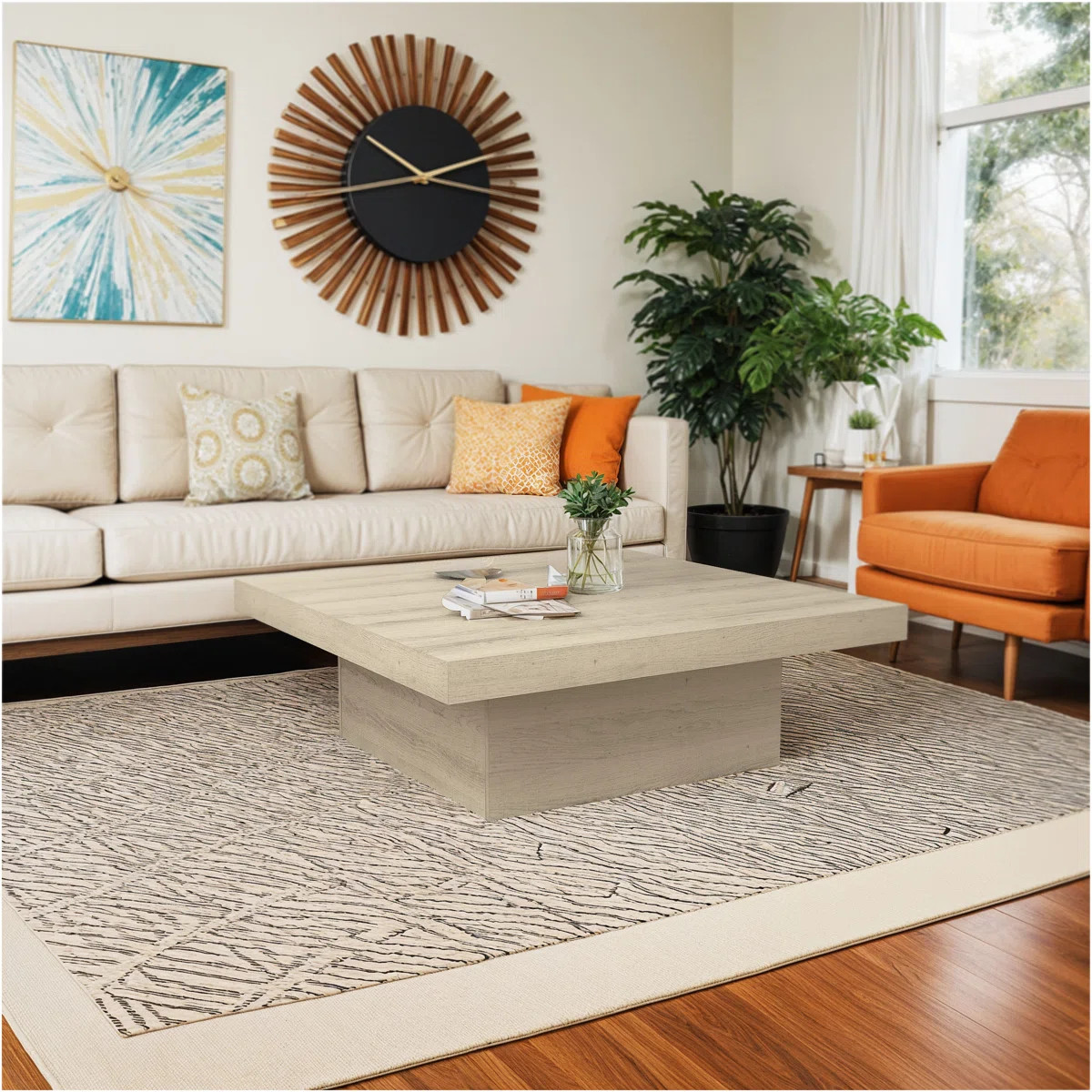 Wade Logan® Caomhan Block Coffee Table & Reviews | Wayfair | Wayfair North America