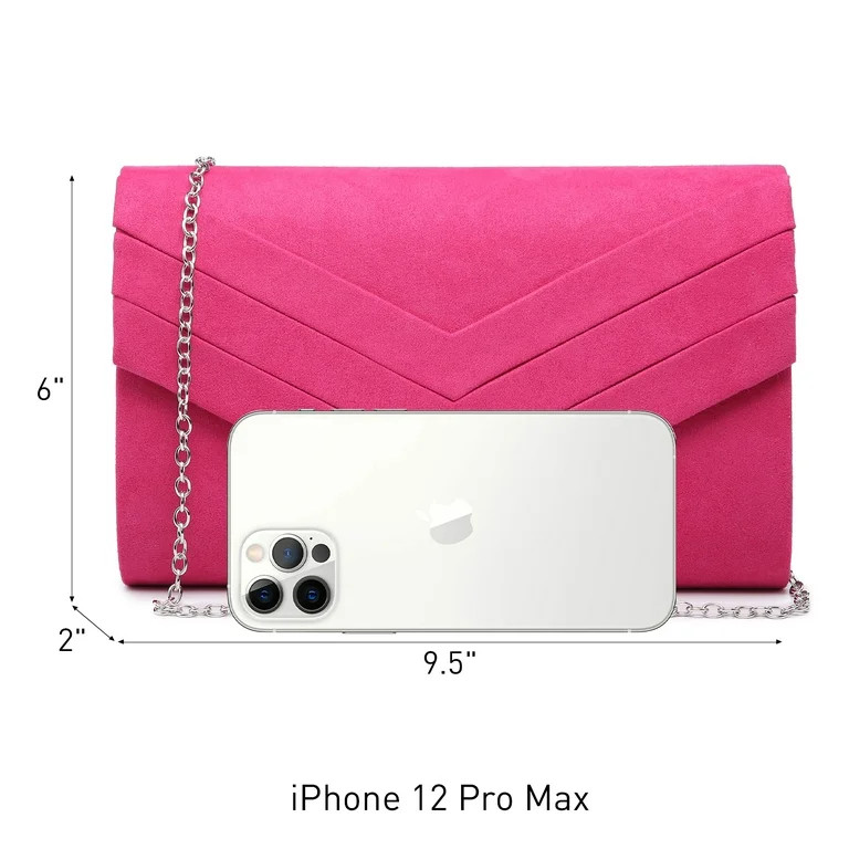 Dasein Women's Evening Bags Formal Party Clutches Wedding Purses Cocktail Prom Handbags | Walmart (US)