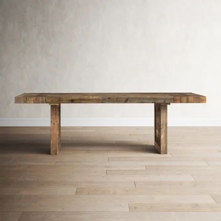 Birch Lane™ Frederickson Extendable Pine Solid Wood Dining Table | Birch Lane | Wayfair North America