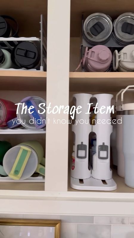 Must have Amazon kitchen organization and storage! Even fits your Stanleys! This cabinet caddy is perfect for spices or pill bottles. 

(4/27)

#LTKhome #LTKVideo #LTKstyletip
