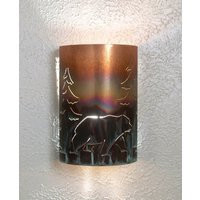 100% Copper Sconce | Etsy (US)