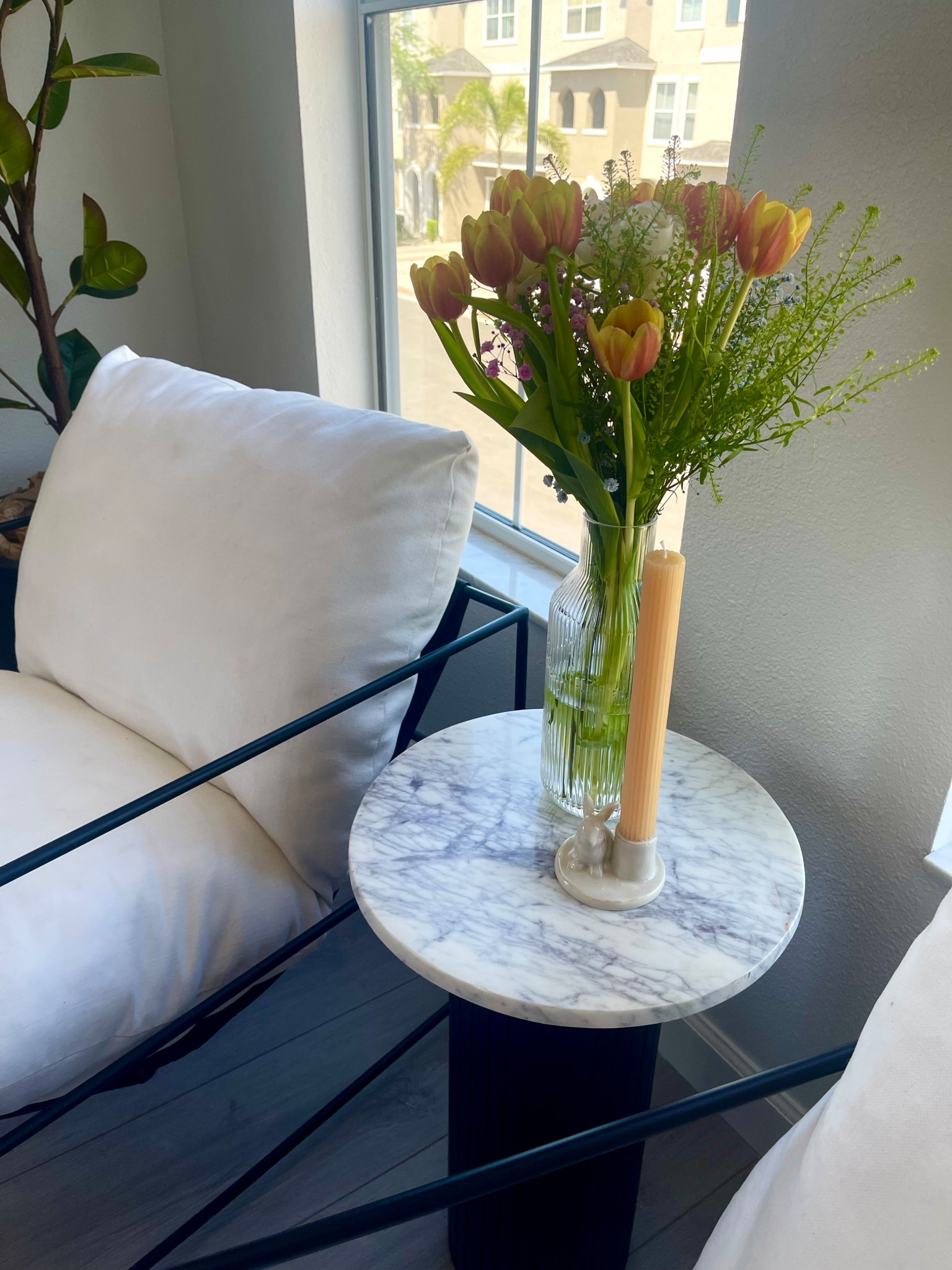 Spring flowers ft the cutest bunny candle holders 🐰💐

#LTKSeasonal #LTKFamily #LTKHome