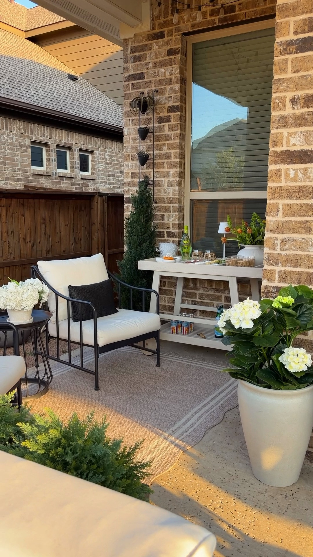 Save your money 🍸 

Big fan of romanticizing your evenings at home and that includes summer happy hour in our own patio. It doesn’t have to be perfectly styled or Pinterest-worthy to be special. No finding a babysitter, no rushing to make a reservation, no overpriced drinks…

#happyhourathome #patioliving #summerhosting #outdoorliving #romanticizeyoureveryday

#LTKHome