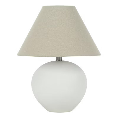 Monarch Specialties Lighting 16inchH Table Lamp Cream Shade Cream Ceramic Contemporary | Target