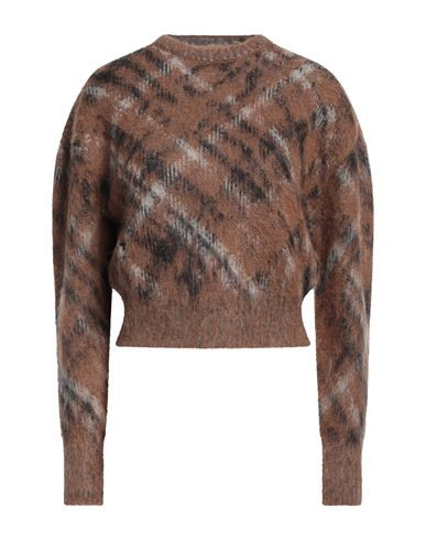 Dior Woman Sweater Brown Size 6 Mohair wool, Alpaca wool, Polyamide, Viscose | YOOX (US)