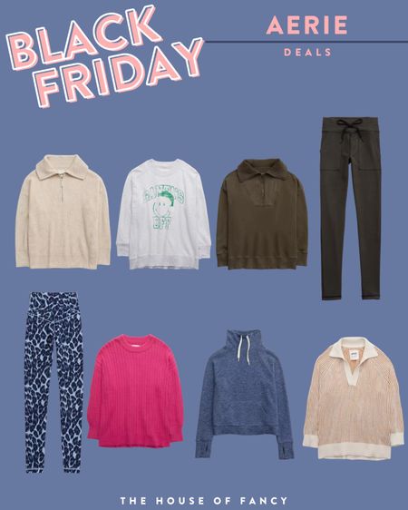 Black Friday deals at Aerie! Loving these cozy pieces to create a casual outfit  

#LTKHoliday #LTKunder100 #LTKstyletip