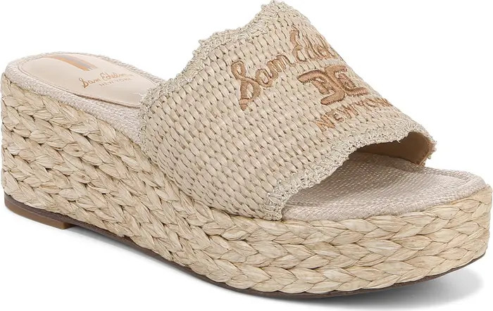 Camila Espadrille Platform Wedge Slide Sandal (Women) | Nordstrom