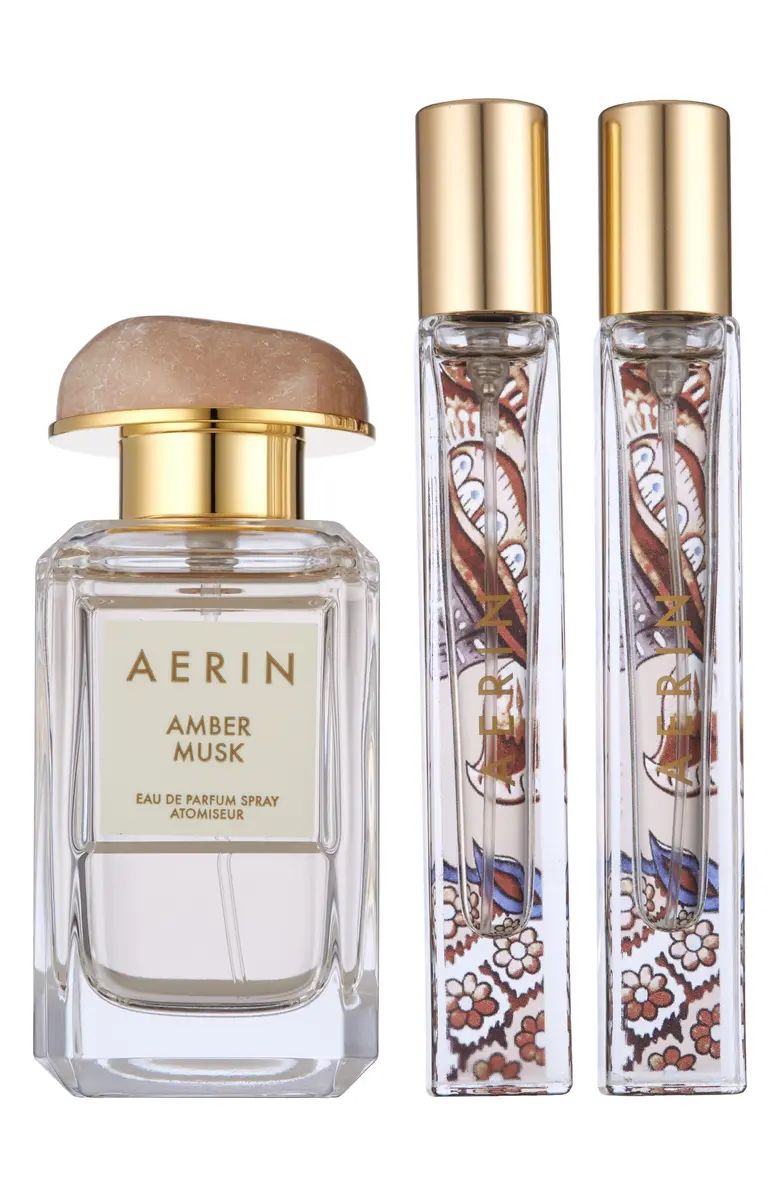 AERIN Deluxe Amber Musk Collection Set $215 Value | Nordstrom