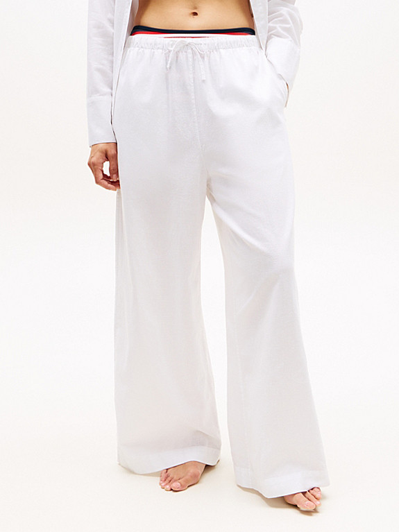 Cover-Up Hose aus Leinenmix mit weitem Bein | Tommy Hilfiger (DE)