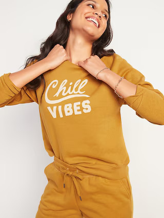 Vintage Crew-Neck Sweatshirt for Women | Old Navy (US)