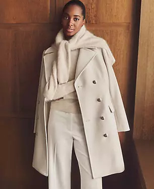 Notch Collar Coat | Ann Taylor (US)