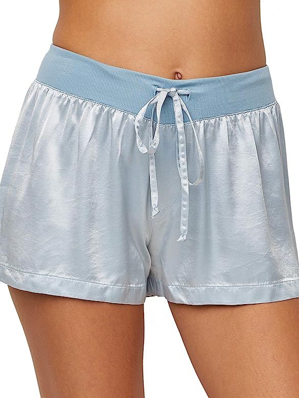 PJ Harlow Women's Mikel Satin Boxer Short | Amazon (US)