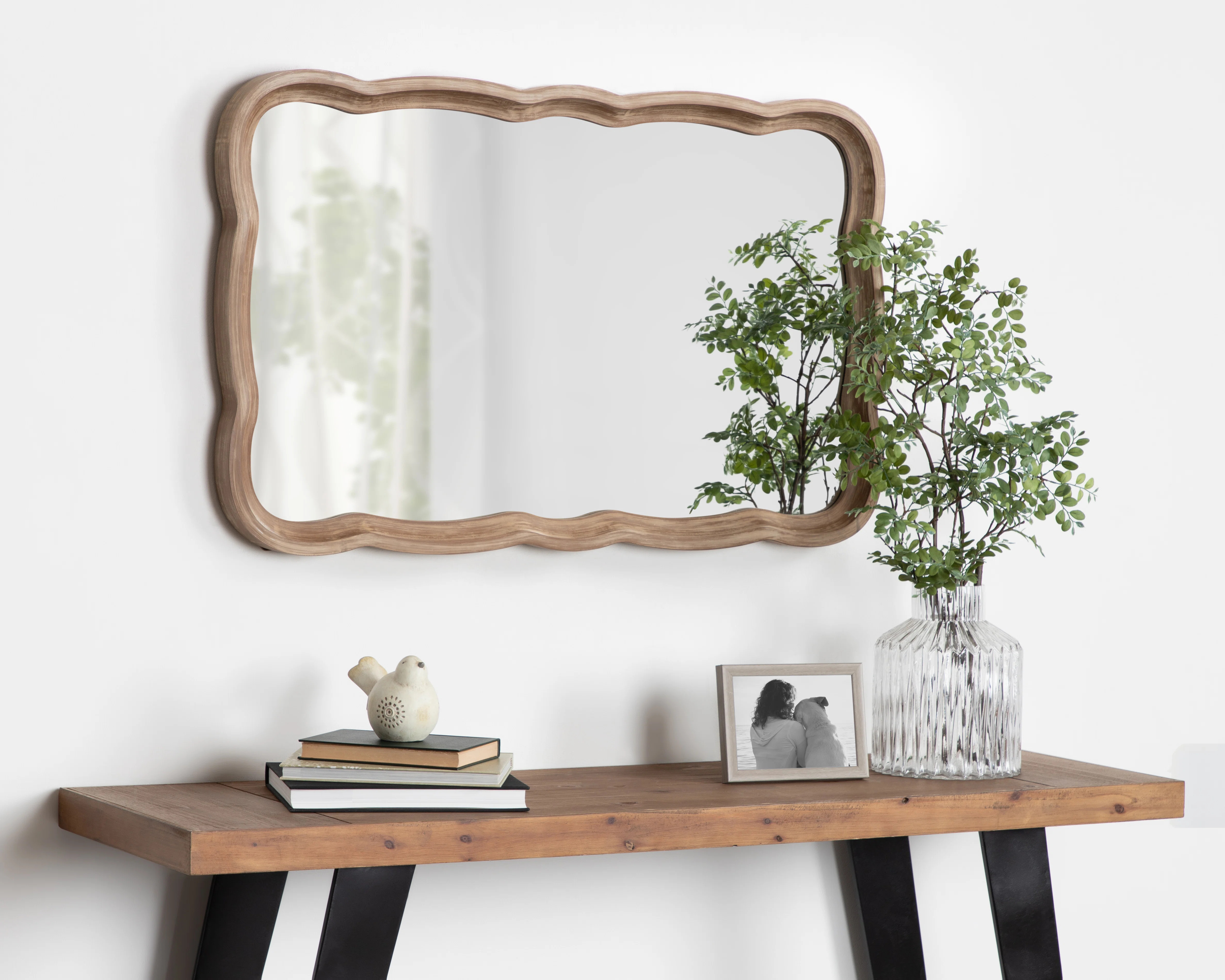 Lucie Flat Wall Mirror | Wayfair North America