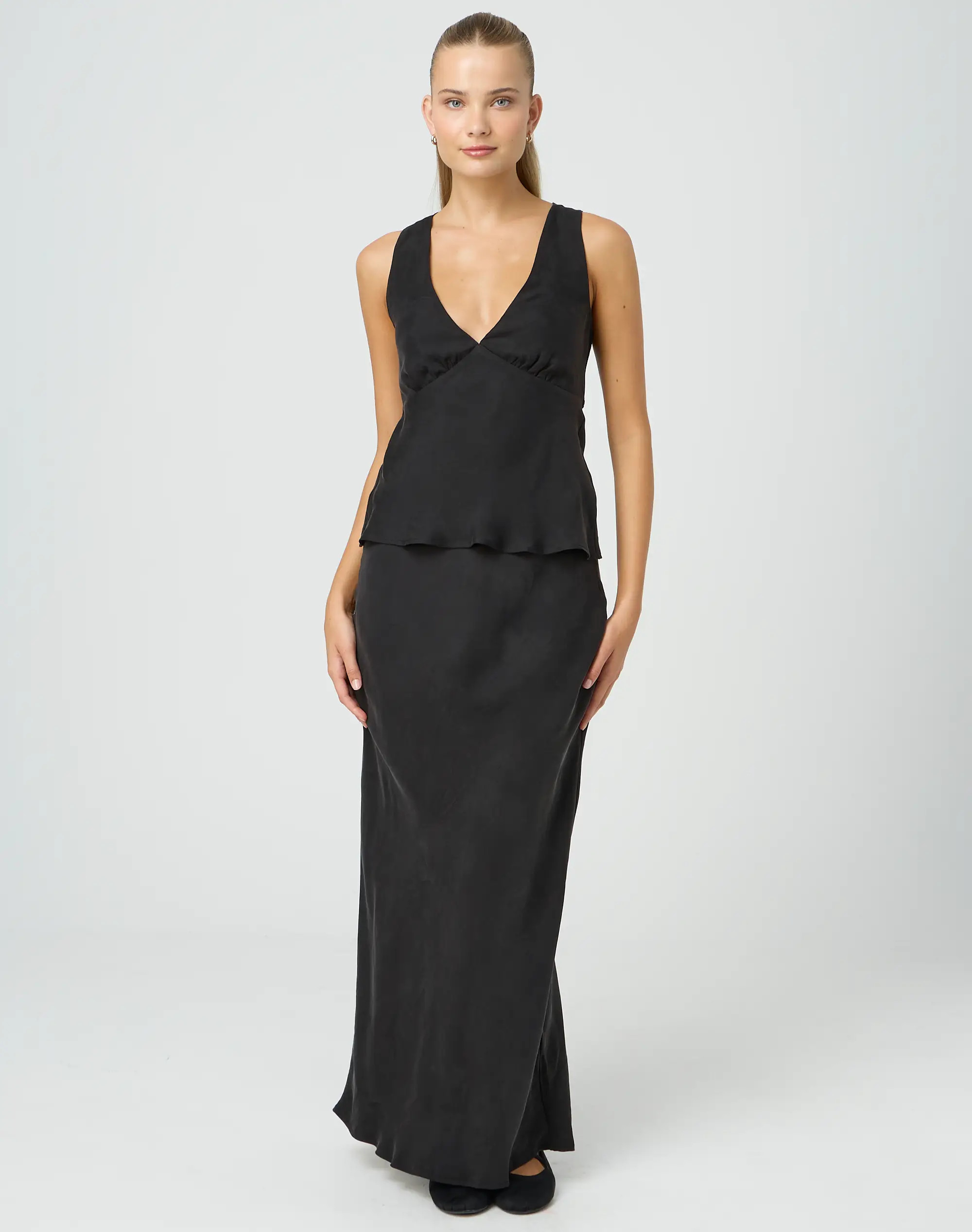 Cupro Maxi Skirt | Glassons (Australia)