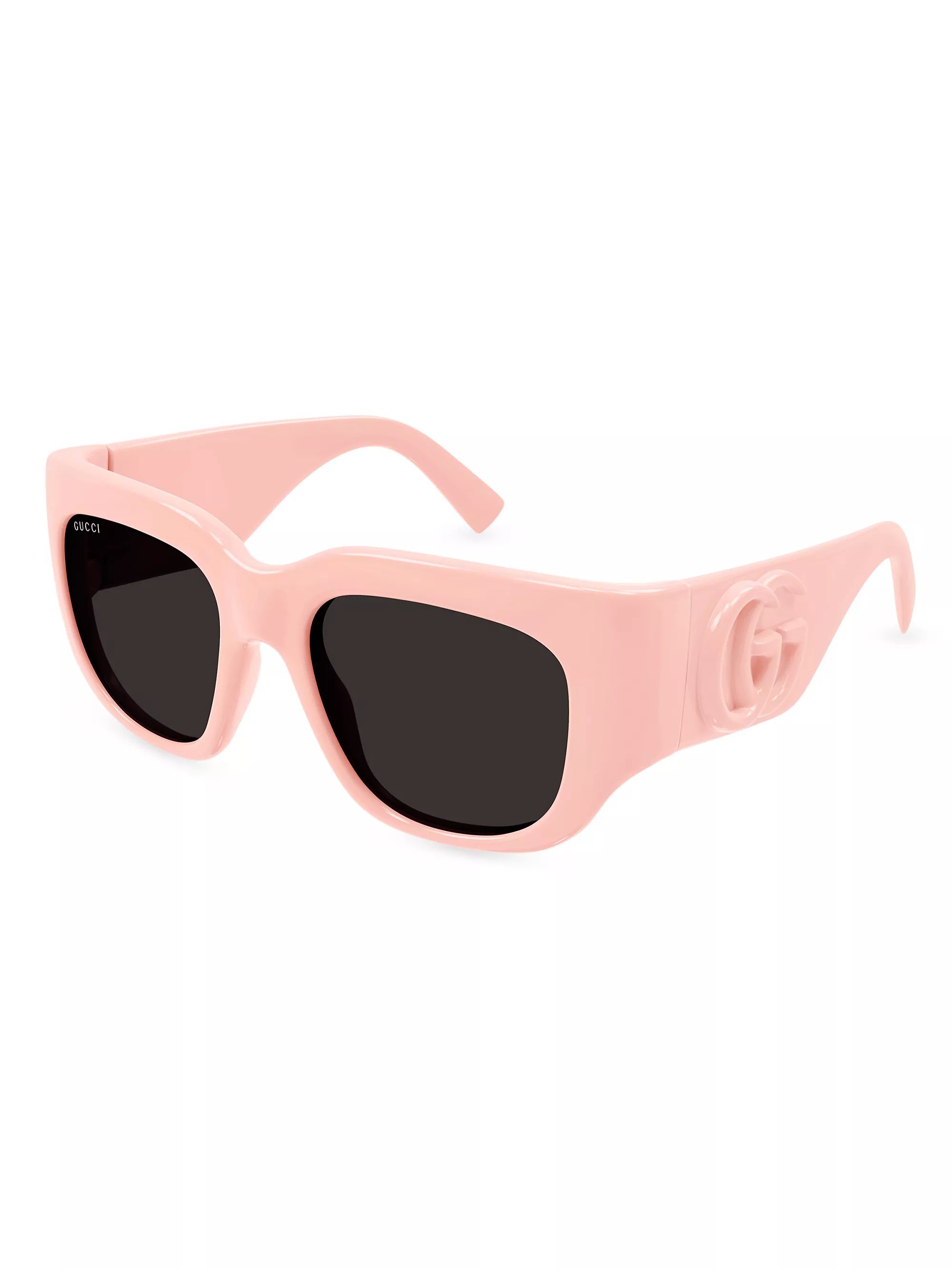 Marmont Monocolor 53MM Squared Sunglasses | Saks Fifth Avenue