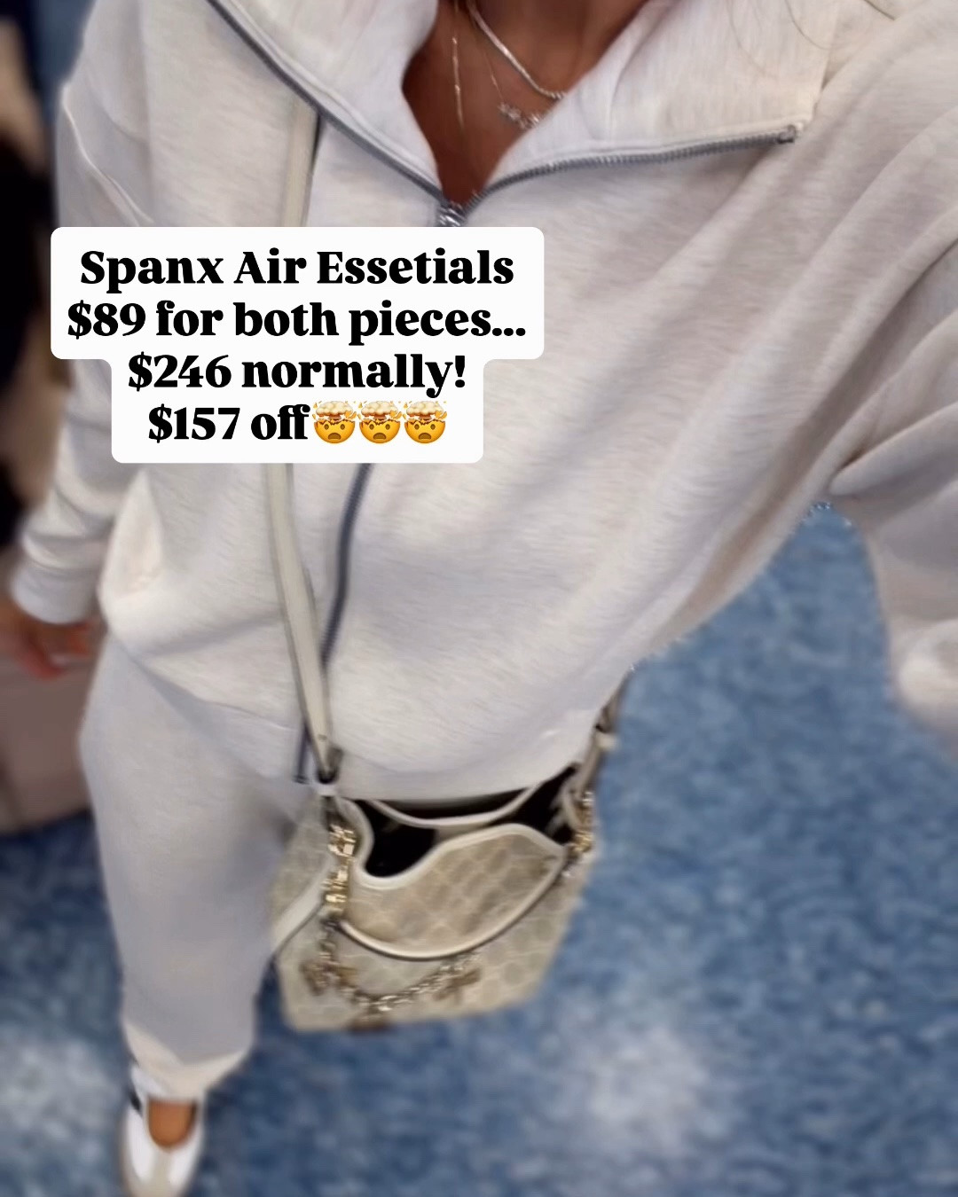 Spanx huge markdown!!! my most worn travel outfit. I wear a small regular.

#LTKootd #LTKOver40 #LTKTravel

Comment SHOP below to receive a DM with the link to this post on my LTK ⬇ https://liketk.it/6mwOK

#LTKNYFW #LTKgrwm #LTKOver40