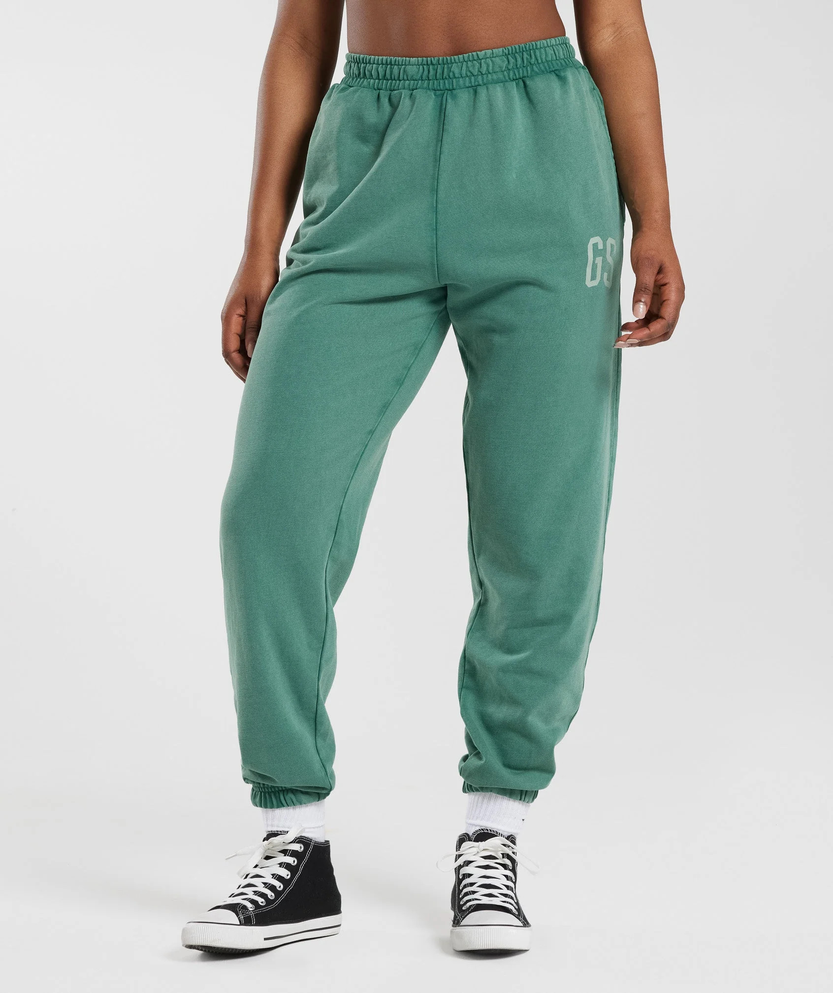 Gymshark Collegiate Joggers - Ink Teal | Gymshark US