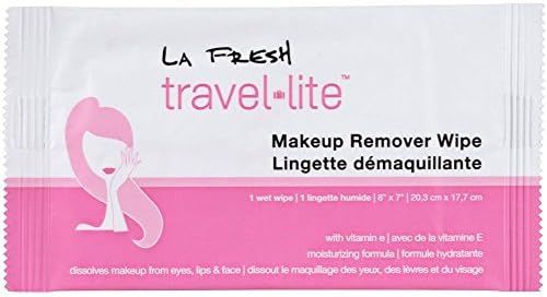 TravelLite La Fresh Travel Lite Makeup Remover Wipes | Amazon (US)