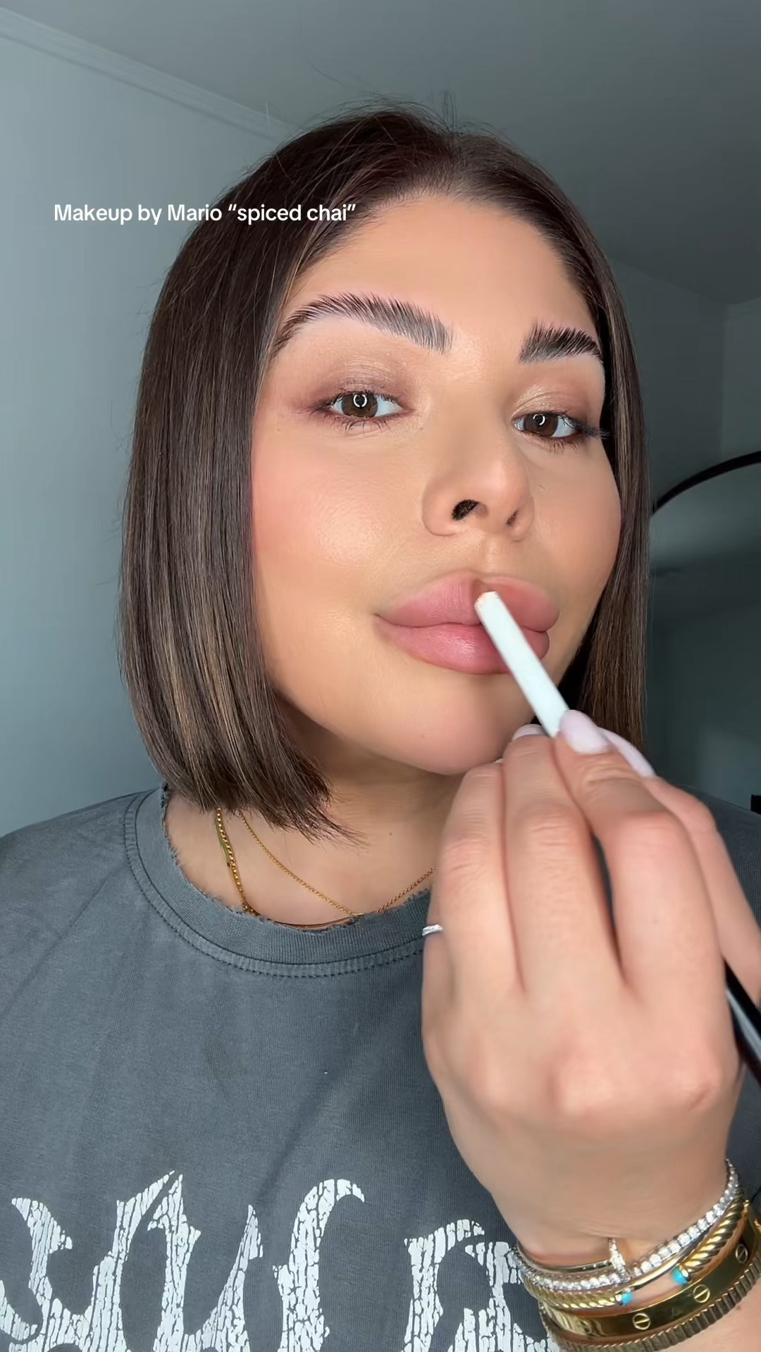 Lip combo of the day #yslbeauty #makeupbymario #lipcombo 
