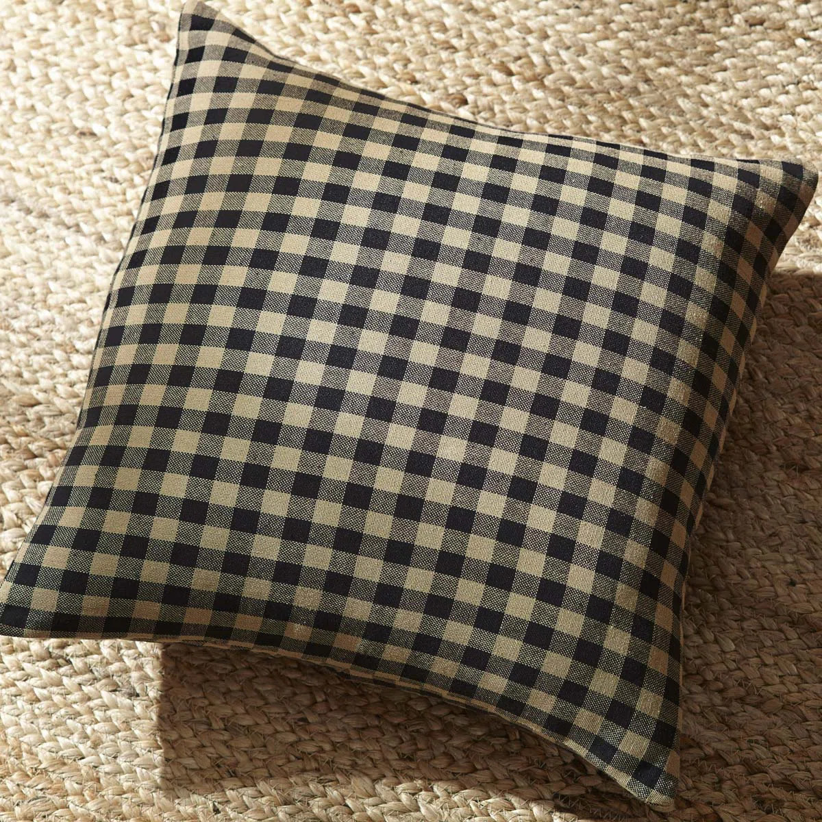 Check Plaid Cotton Reversible Throw Pillow | Wayfair North America