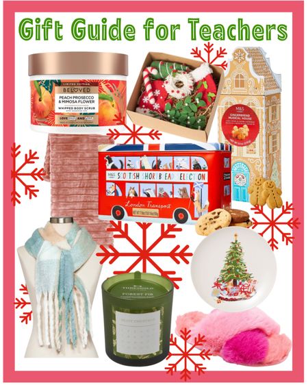 Gifts for Teachers / candle / ornaments / chocolate / throw / scarf / body scrub / plate / Target 🎄

#LTKGiftGuide #LTKSeasonal #LTKHoliday