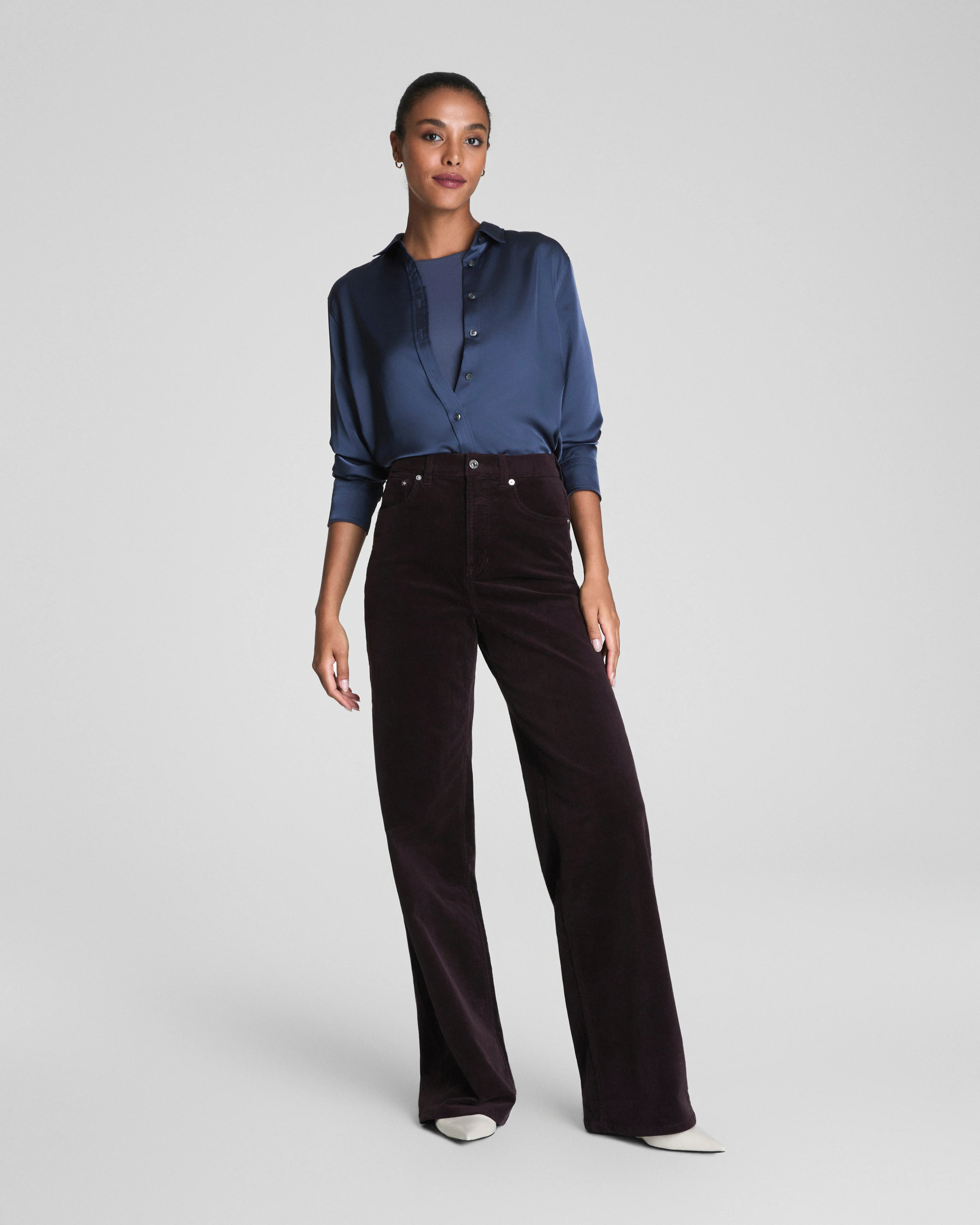 SPANXshape™ Authentic 360Corduroy Wide Leg Jeans$158.00USD | Spanx