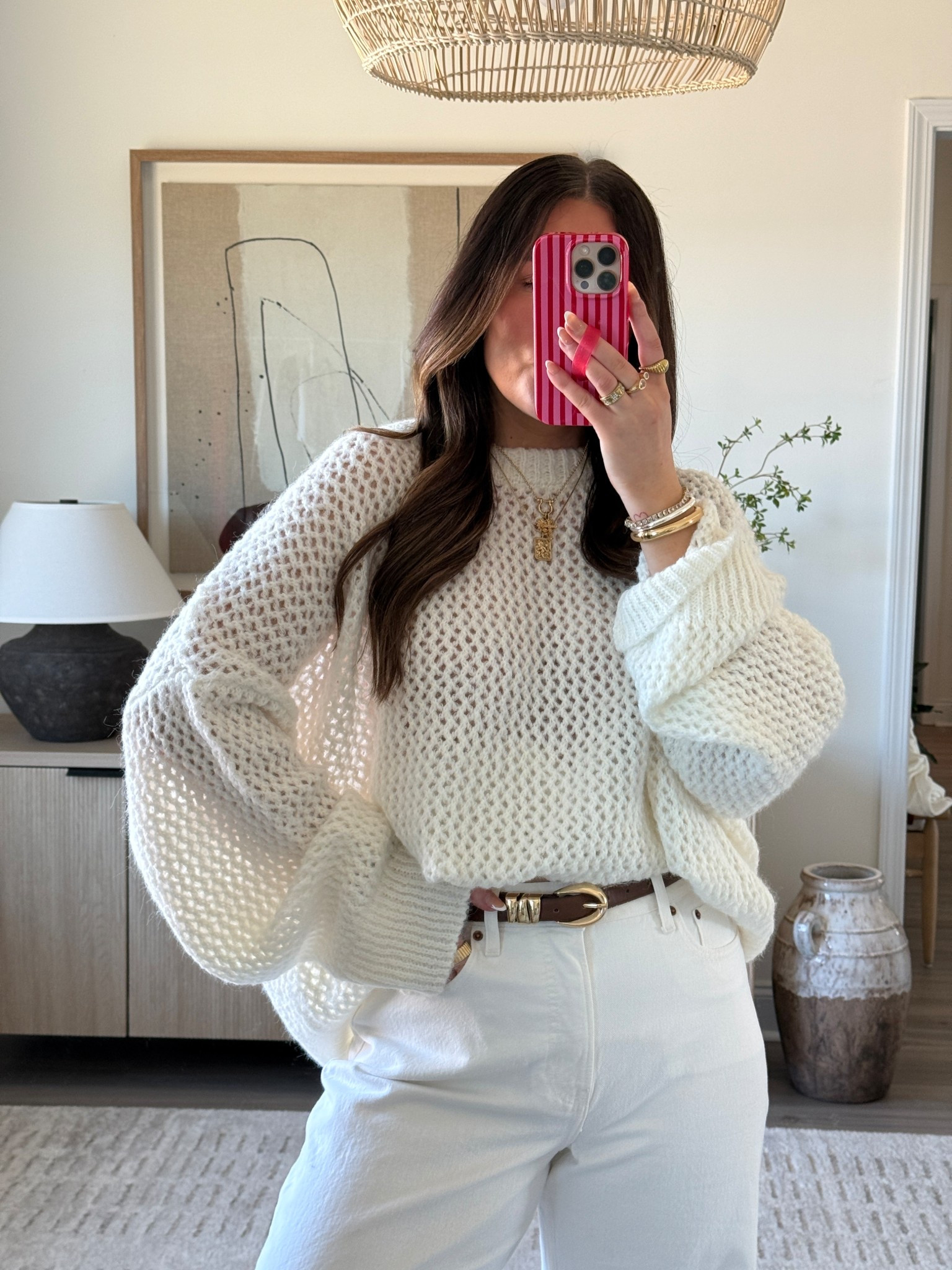 Size XL in the sweater for an oversized fit. Loopy case: markykee10 for 10% off.
Target fashion. Target spring finds. Target spring fashion. Target style. 
Abercrombie jeans. 

#LTKHome #LTKootd #LTKActive