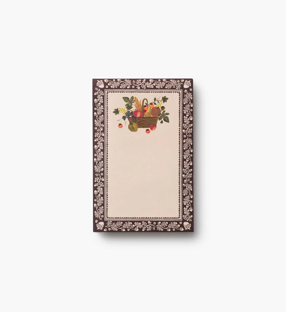 Blank Notepad - Harvest | Rifle Paper Co.