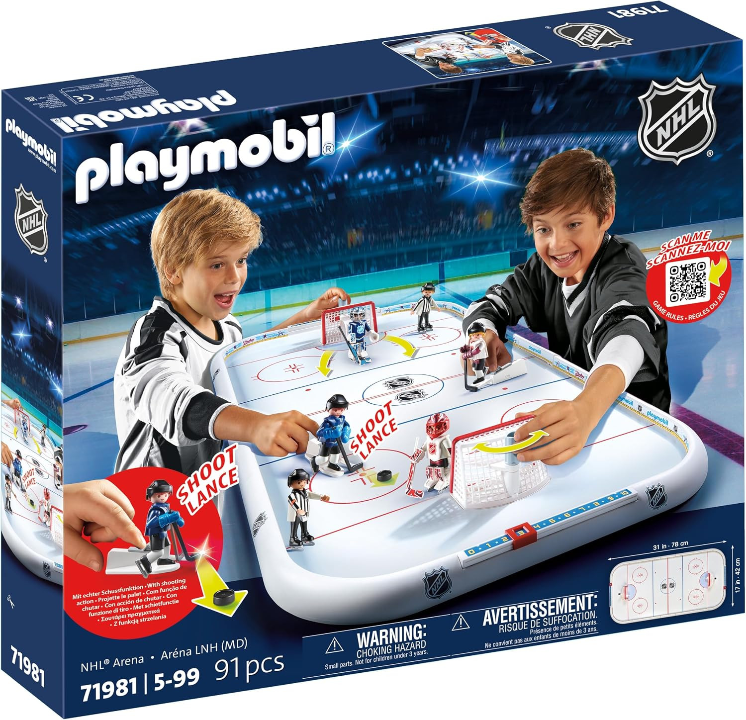 Playmobil NHL Hockey Arena | Amazon (US)