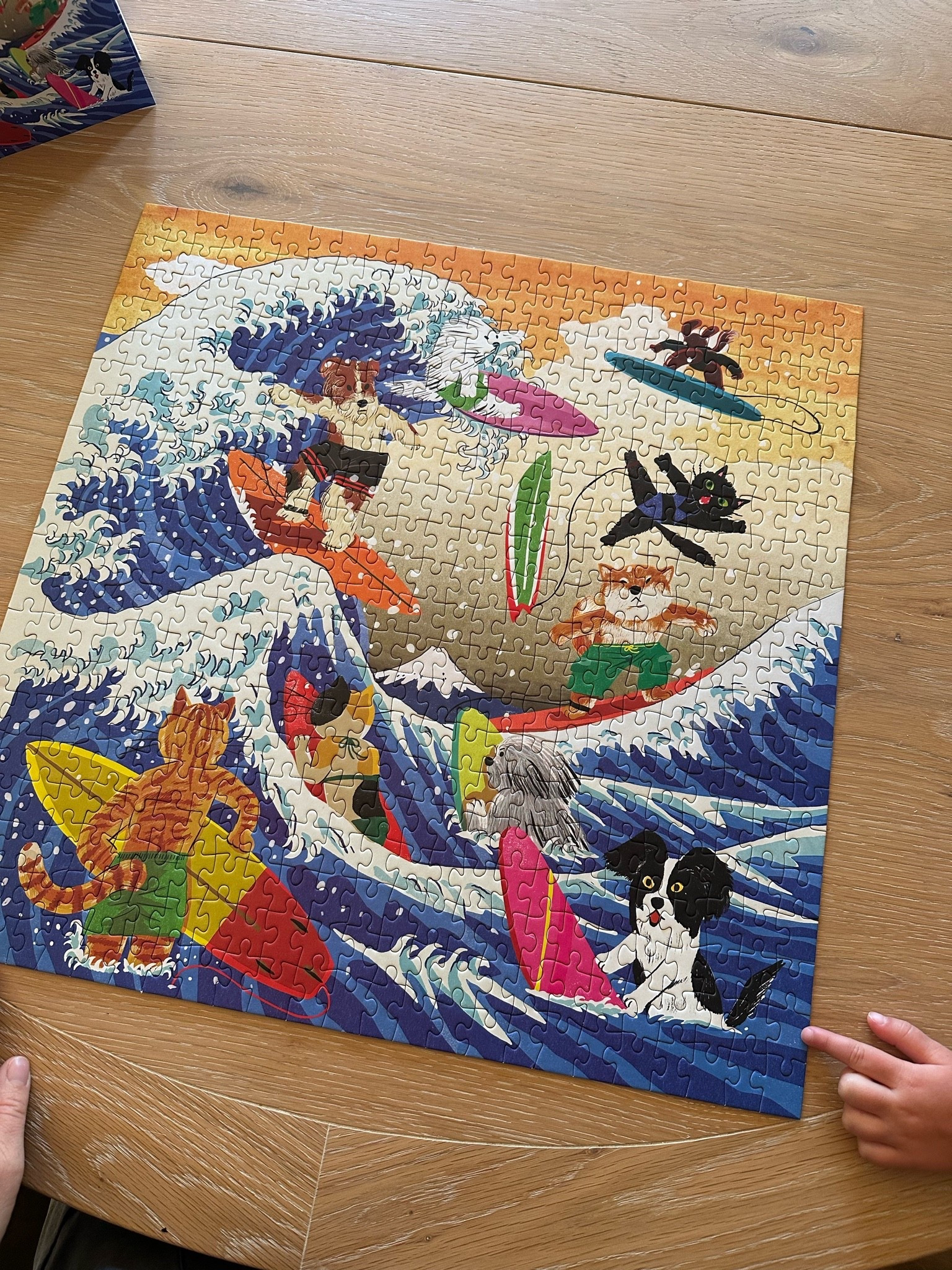 Super fun puzzle with kids! Easy until we hit the waves…

#LTKmomlife #LTKselfcare #LTKKids