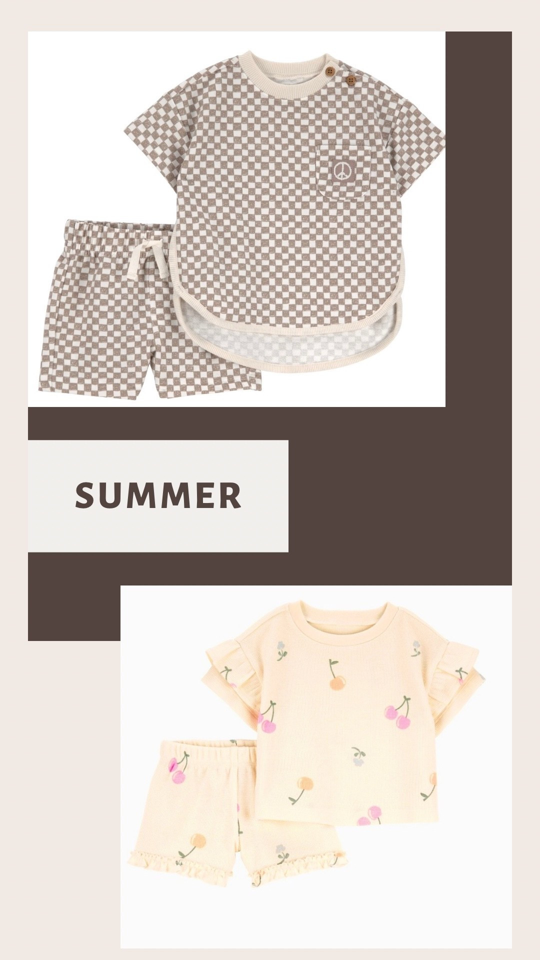 This gingham set 🤩#matchingsets

#LTKSpringSale #LTKBaby #LTKKids