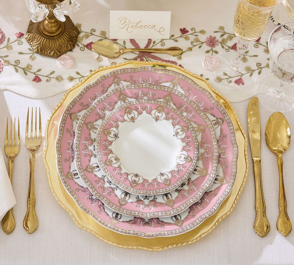 LoveShackFancy Holiday Dinnerware Collection | Pottery Barn (US)