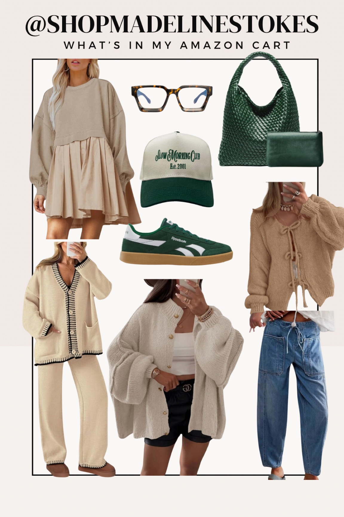 I think I’m finally jumping on the new sneaker trend! I’m loving this pop of green to transition into fall! Sets are my go-to bc you don’t have the put too much thought into an outfit. 

#LTKFindsUnder100 #LTKSeasonal #LTKFindsUnder50