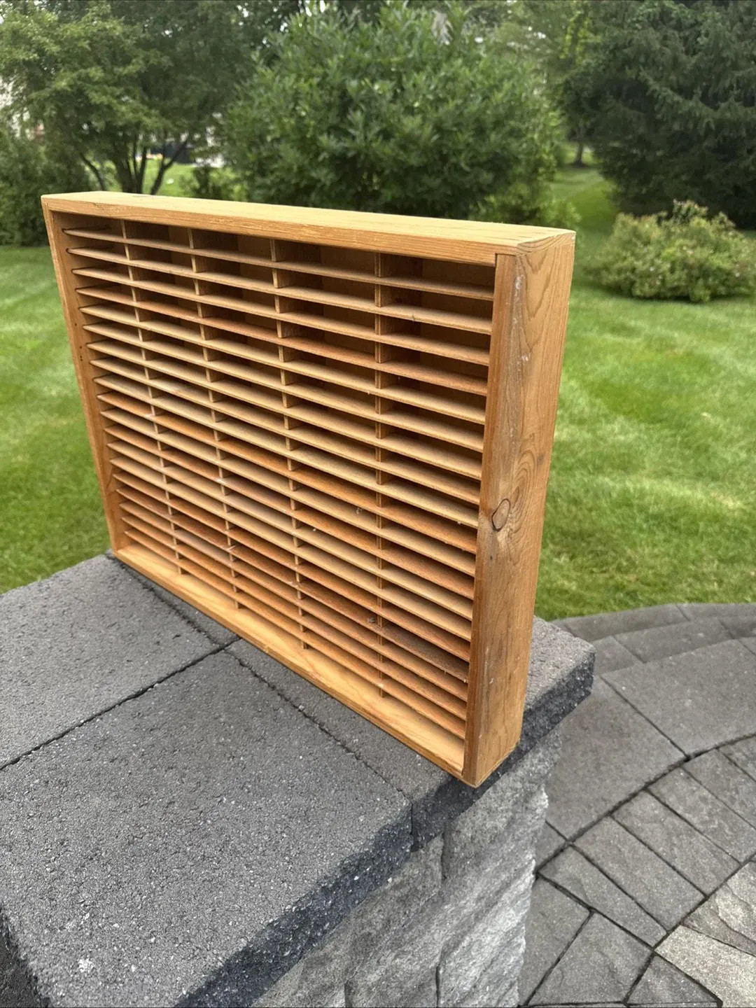 Napa Valley Wood 100 Cassette Tape Storage Rack Wall Mount Holder Vintage - Etsy | Etsy (US)