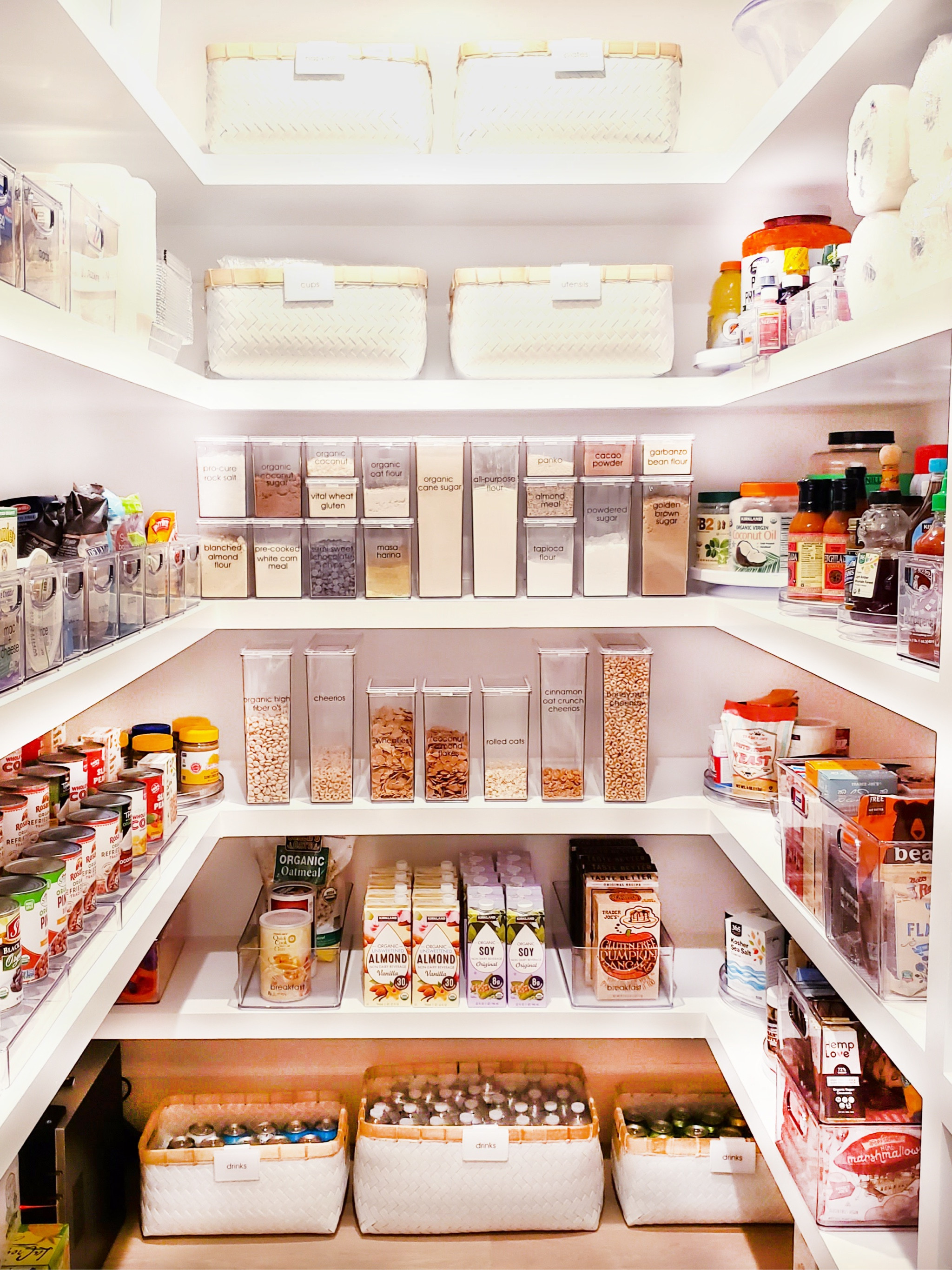 A perfectly curated pantry with some of our favorite design products!

#LTKhome #LTKfamily