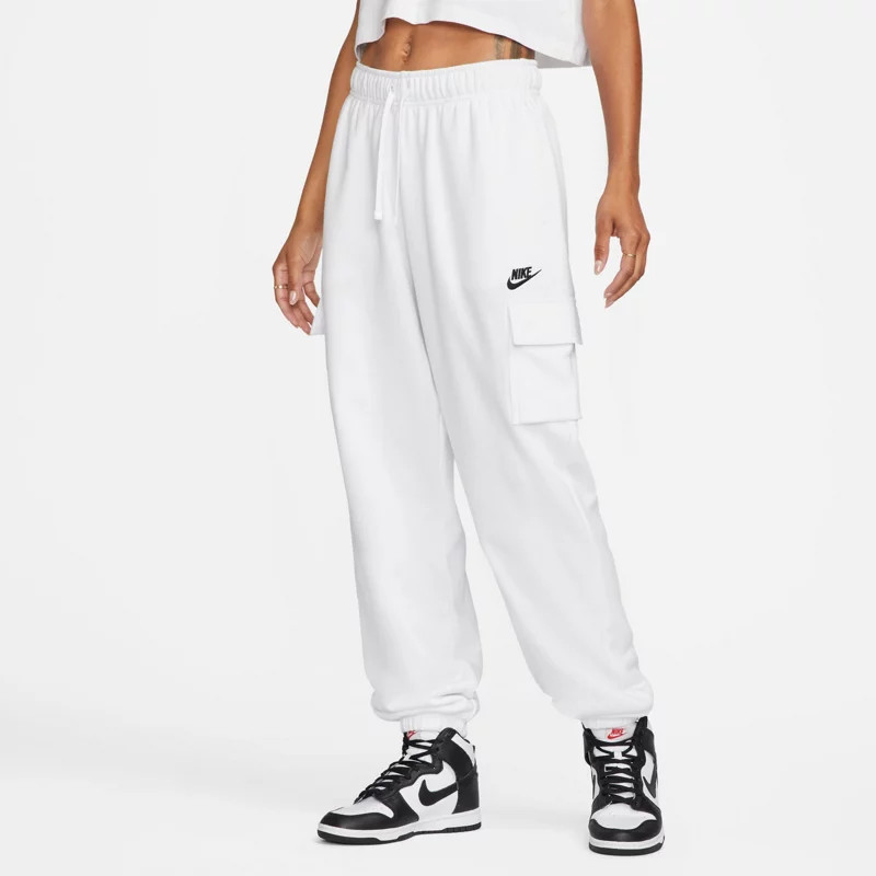 Nike Women's Club Fleece Cargo Pants White, X-Large - Women's Athletic Fleece at Academy Sports | Academy Sports + Outdoors