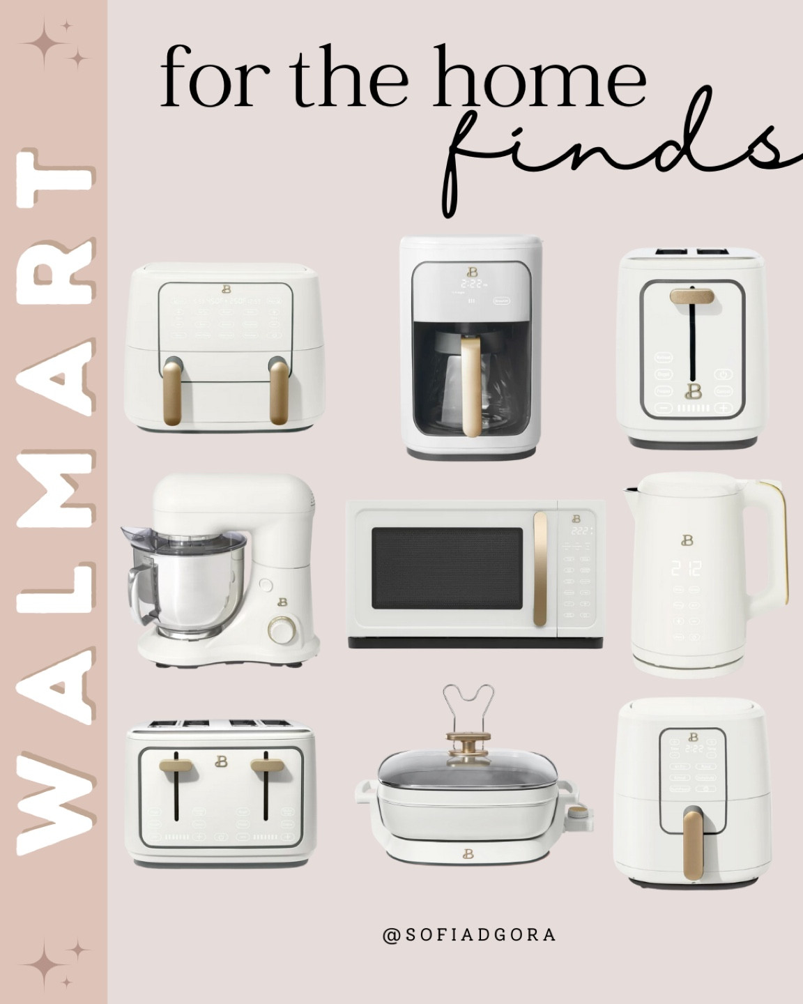 I am obsessed with the Beautiful by Drew Barrymore kitchen appliances at Walmart. Some of them are on sale! These would make the perfect holiday gift for someone. They have a few options for color! 

#LTKhome #LTKsalealert #LTKHoliday