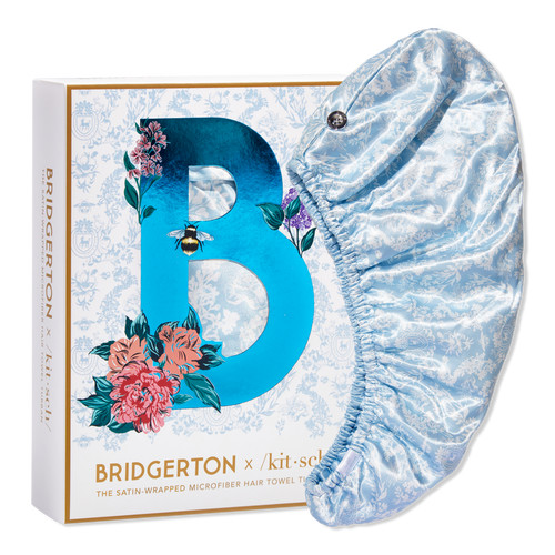 Bridgerton x Kitsch Satin Wrapped Hair Towel | Ulta