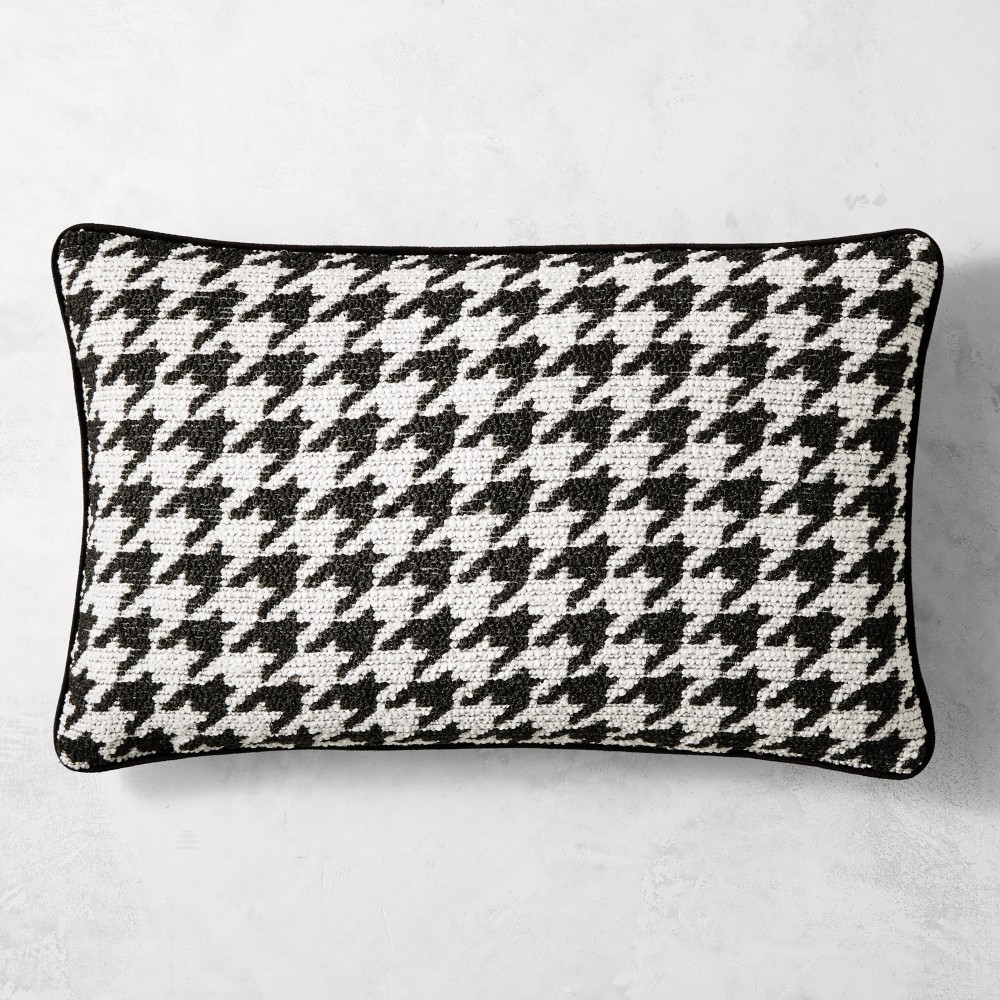 Bexley Houndstooth Pillow Cover | Williams-Sonoma