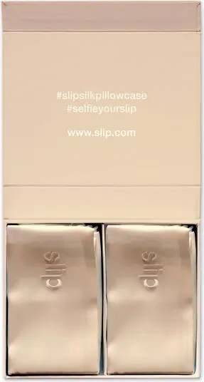 Pure Silk Caramel Queen Pillowcase Duo $166 Value | Nordstrom