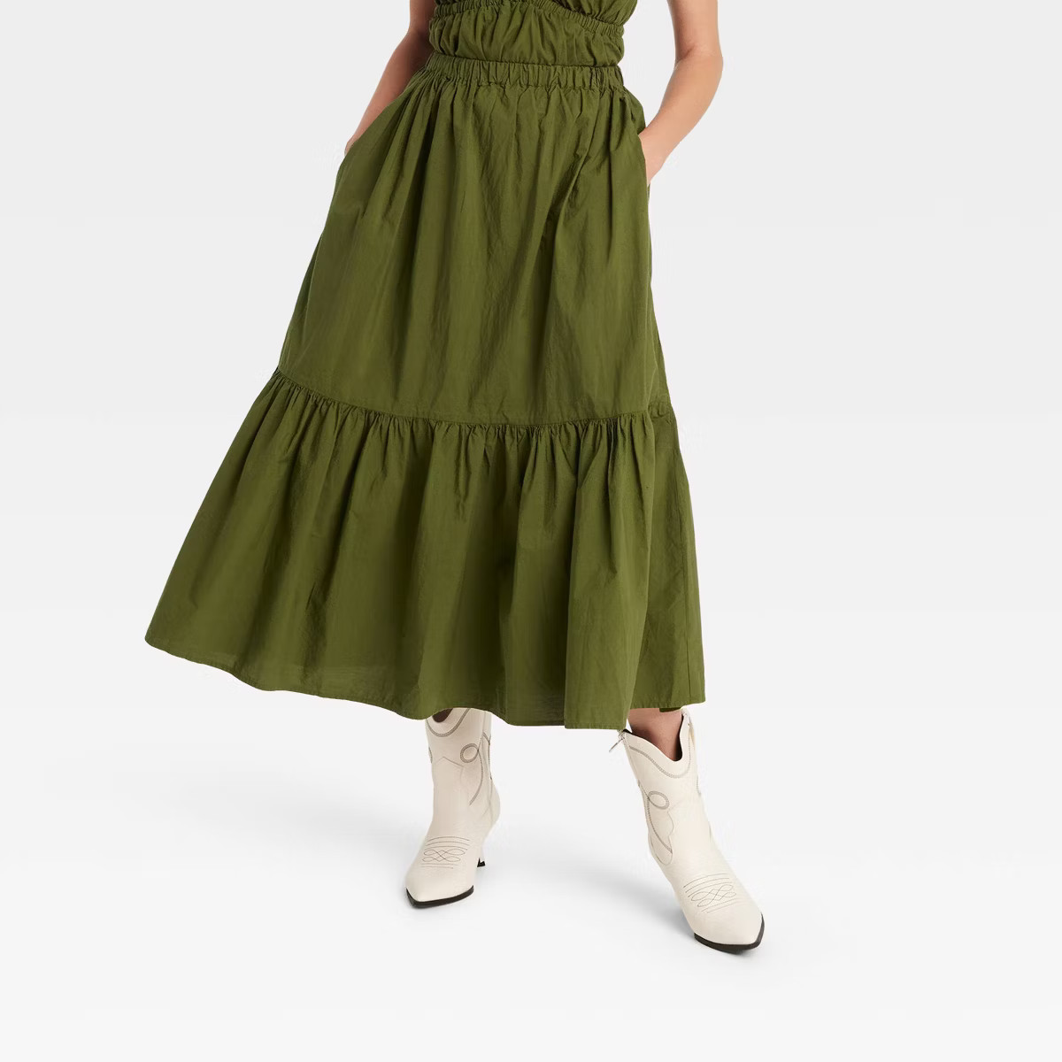 Women's Tiered Maxi Skirt - Universal Thread™ | Target