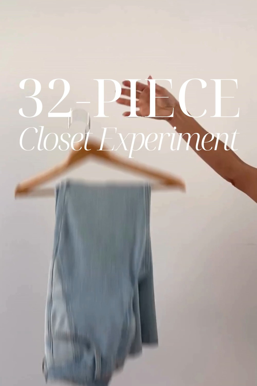 What if your closet only needed 32 pieces? I edited mine down and built a lineup that actually works. Getting dressed feels easier, faster, and somehow more like me. Sharing some pieces that can work for this experiment. #UnclutteredHome #CuratedLiving #ClosetEdit #CapsuleWardrobe 

 